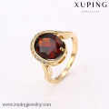 12640 Xuping new product big stone 18k plated ring